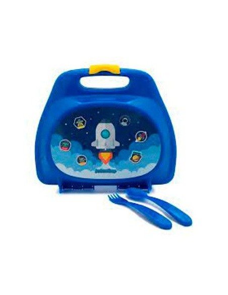 Valija Lunchera C- Cubiertos Astronauta Art05