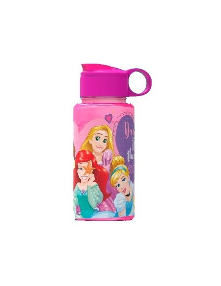 Botella Plast. Princesas 500ml Flip Top 010prince060 Bel01