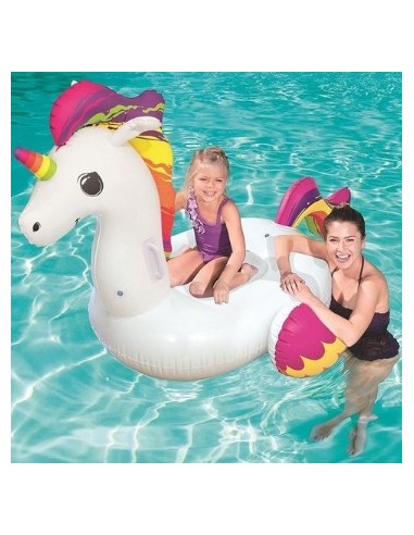 Flotador Unicornio Kawaii Chico 150x117cm Bestway Caja 5903 41114 Gtm Ims02 -b8-