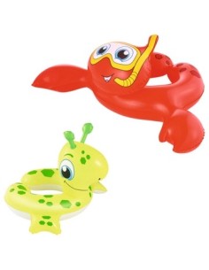 Salvavidas 60x53cm Criaturas Del Mar Bestway 3914 36112 Gtm Ims02 -b36-