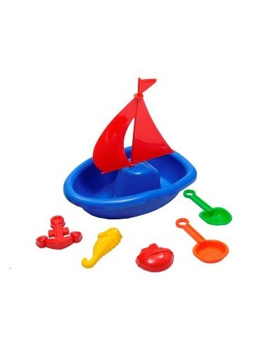 Barco 36cm C/5 Accesorios 472y Yuyu Rod02 (b18)