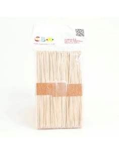 Palito P/helado X50 Gde Mad/15 Cbx