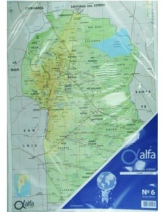 Mapa Cordoba Fis/pol N.6 6241474 Alfa Gloss (b25)
