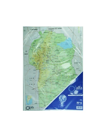 Mapa Cordoba Fis/pol N.6 6241474 Alfa Gloss (b25)