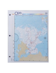 Mapa Asia Politico N.3 Alfa 3140248 Gloss (b40)