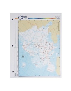 Mapa Europa Politico N.3 Alfa 3140224 Gloss (b40)