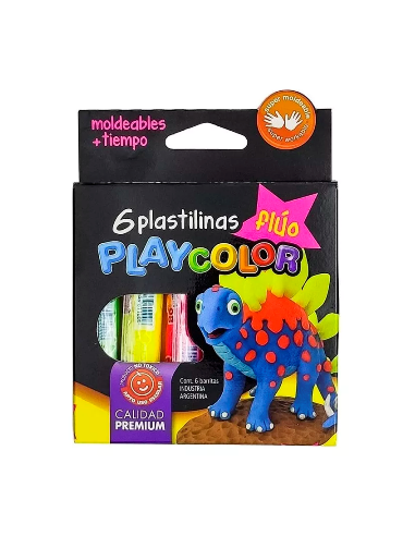 Plastilina X 6unid  Fluo Surt  1583 Fai01