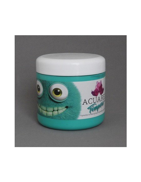 Tempera Pote Turquesa Acuarel 250grs 2500130 Mg01
