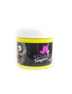 Tempera Pote Fluo Amarillo Acuarel 250grs 2500020 Mg01