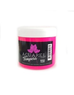 Tempera Pote Fluo Rosa Acuarel 250grs 2500210 Mg01