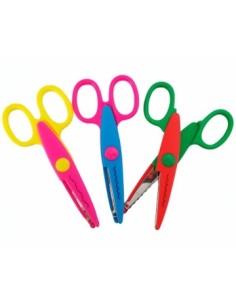 Tijera 13cm Corte C/formas En Blister 900801 Ibi01