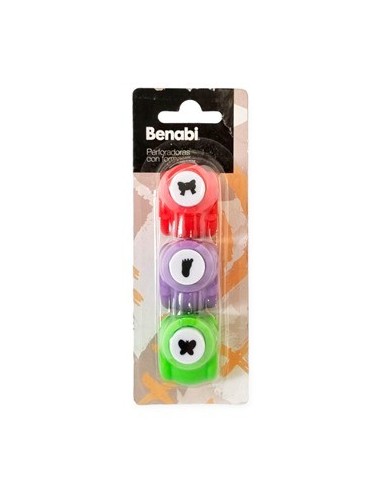 Perforadora Artistica Mini X 3unid  34791 Ben02