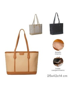 Cartera Bolsillo Interno  Doble Compartimento Composicion: Pu
25cmx42cmx14cm Trendy 18861 Tar02