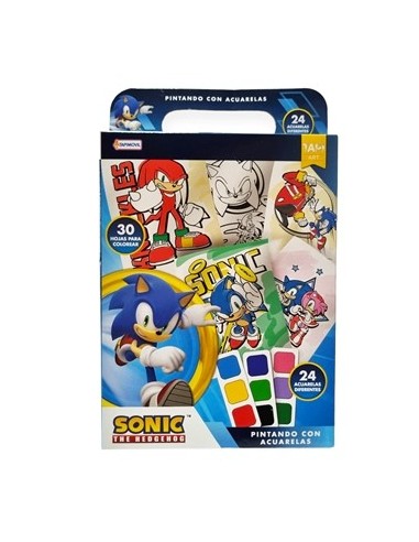 Pintando C-acuarelas Sonic Snc01221-snc01230 Tap02
