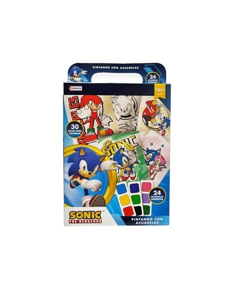 Pintando C-acuarelas Sonic Snc01221-snc01230 Tap02