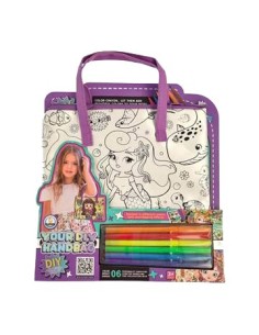 Cartera Magica Para Pintar C/6 Fibras 55923 Seb01