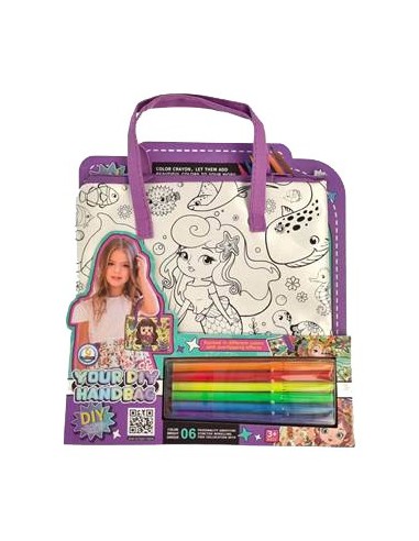 Cartera Magica Para Pintar C/6 Fibras 55923 Seb01