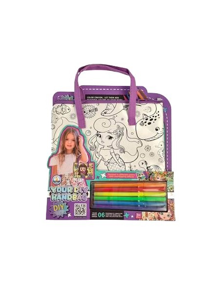 Cartera Magica Para Pintar C/6 Fibras 55923 Seb01