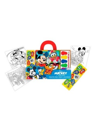 Maletin P-crear Y Colorear Mickey Dch07693 Tap02 -b24-