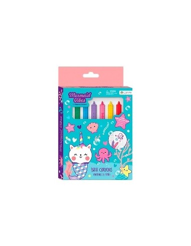 Crayones De Bano Mermaid Vibes Mv300 Mult02
