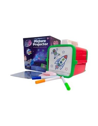 Proyector P-dibujar 3d A Pila En Caja 7011-d1230 Jte01