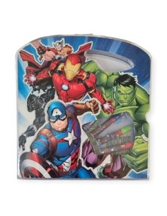 Set Arte 40 Pzas Valijita Avengers-paw Patrol Pw402-ps564 Ck02