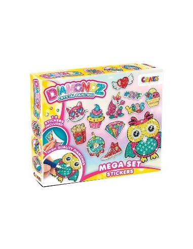 Gemas Autoadhesivas + 12 Sticker Craze 48290 Mult02