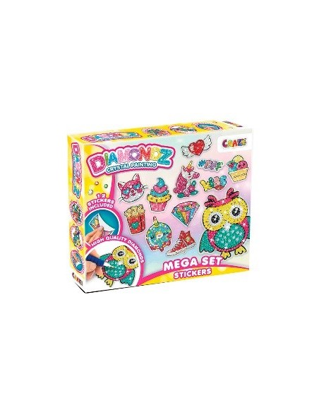 Gemas Autoadhesivas + 12 Sticker Craze 48290 Mult02