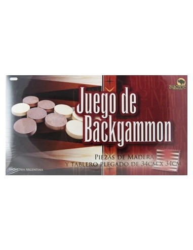 Backgammon Caja Bisonte 8743 Jbl01 -b6-