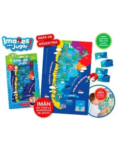 Puzzle Mapa Argentina C-iman Blister 53 Kreker