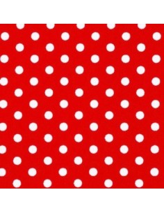 Papel Forrar Lunares Rojo 35-06 Muresco/luma (100/10)