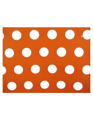 Papel Forrar Lunares Naranja 35-10 Muresco/luma (100/10)