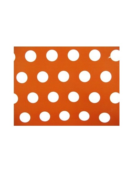 Papel Forrar Lunares Naranja 35-10 Muresco/luma (100/10)