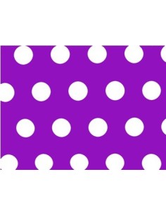 Papel Forrar Lunares Lila Muresco/luma (100/10)