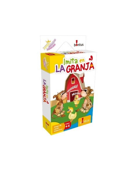 Cartas Imita En La Granja - Animales Escondidos 335-336 Bon01 (b12)