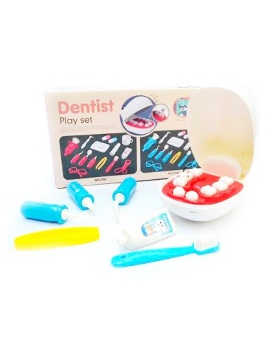 Boca Dinosaurio Vamos Al Dentista C/accesorios En Caja Ybg329 Mzl01