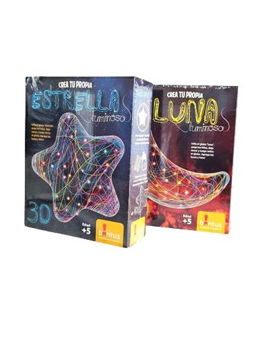 Estrella Luminosa-luna Luminosa Con Luces  804 805 Bon01