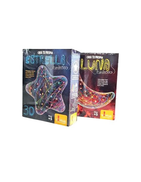 Estrella Luminosa-luna Luminosa Con Luces  804 805 Bon01