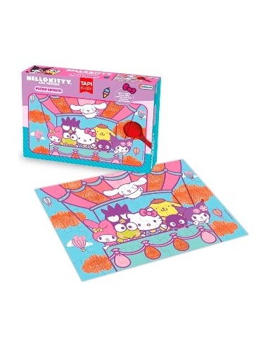 Puzzle Secreto 48pzas C/lupa Kitty Kty09844 Tap02