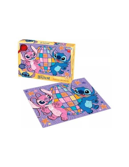 Puzzle 48 Pzas Secreto Stitch C-lupa Tap02
