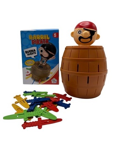 Juego De Mesa Barril Pirata 55273 Seb01
