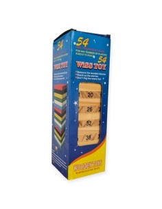Jenga Numerado C-dados Caja 5012 Cal01