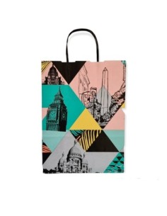 Bolsa 22x10x30 Ciudades Romi -b100-