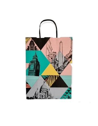 Bolsa 22x10x30 Ciudades Romi -b100-