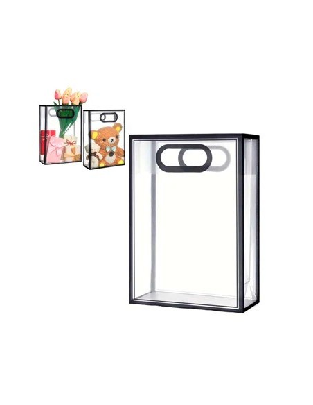 Bolsa 35x24x10 C-manija Pcv Transparente 26978 Col01 -e-
