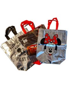 Bolsa 40x40x14 Minnie-mickey Fiselina Metalizada Flf4040ei-flf4040elccar- Eco01
