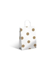 Bolsa 14x8x20 Gold Dots Romi -b200-
