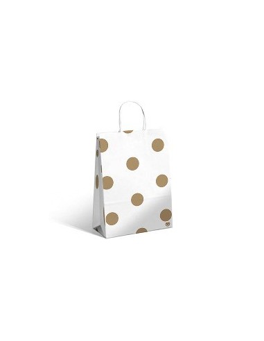 Bolsa 14x8x20 Gold Dots Romi -b200-