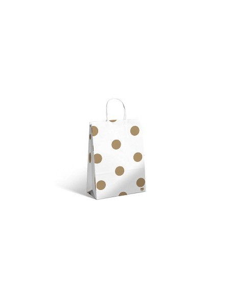 Bolsa 14x8x20 Gold Dots Romi -b200-