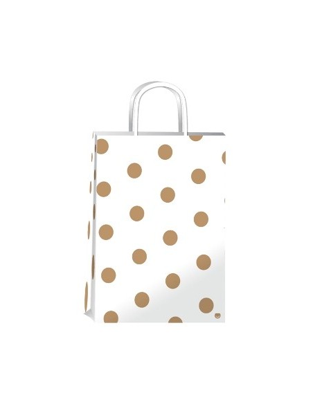 Bolsa 22x10x30 Golden Dots Fant  Acuario Romi -b100-